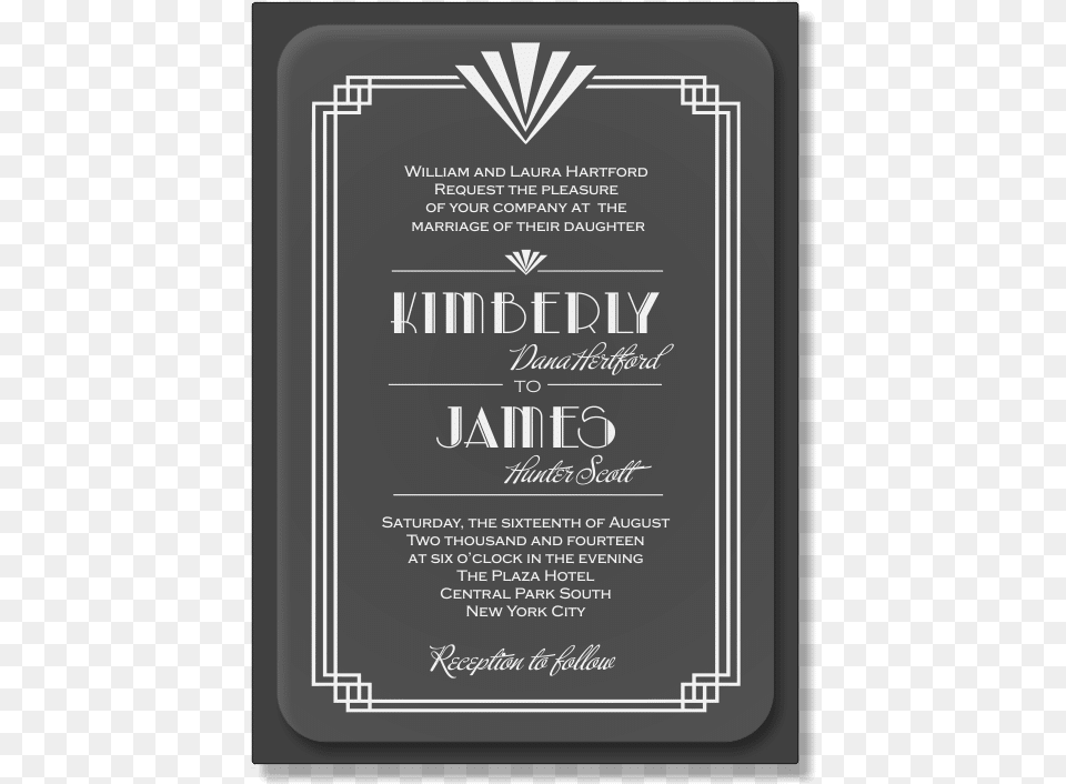 Clear Acrylic Invitation Art Deco Invitation, Advertisement, Poster, Electronics, Mobile Phone Free Transparent Png