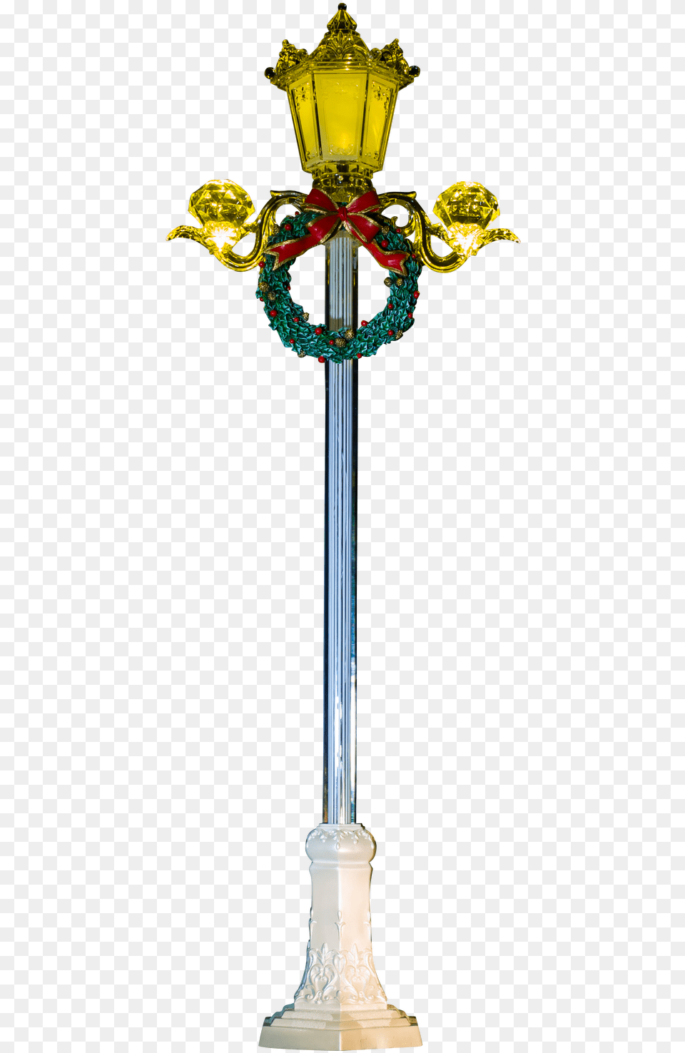 Clear Acrylic Lampost 98 Cms H Led Religious Item, Lamp Png