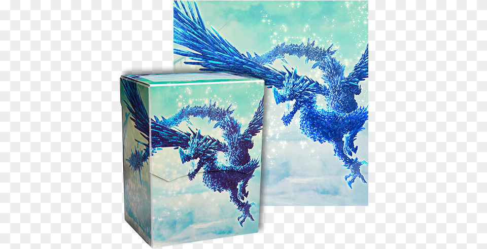 Clear Blue U0027celesteu0027limited Editiondeck Shell U2013 Dragon Shield Visual Arts, Ice, Outdoors, Water Free Transparent Png