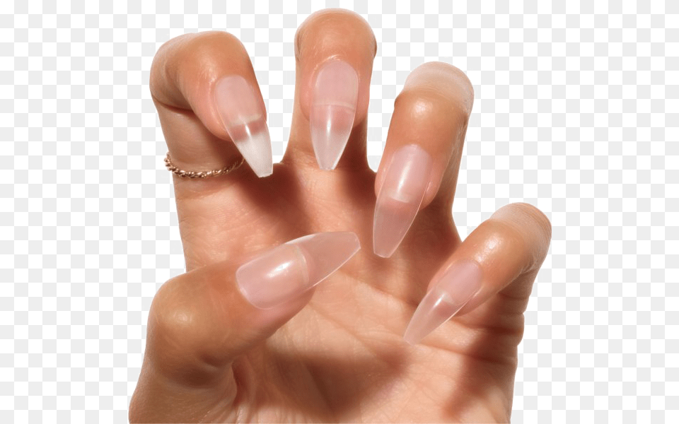 Clear Coat Acrylic Nails, Body Part, Hand, Manicure, Nail Png Image