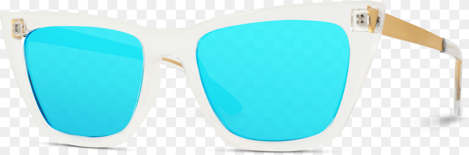 Clear Frame Cat Eye Sunglasses Polarized Mirror Blue Ray Ban Solaire Monture Transparente, Accessories, Glasses, Goggles Free Png Download