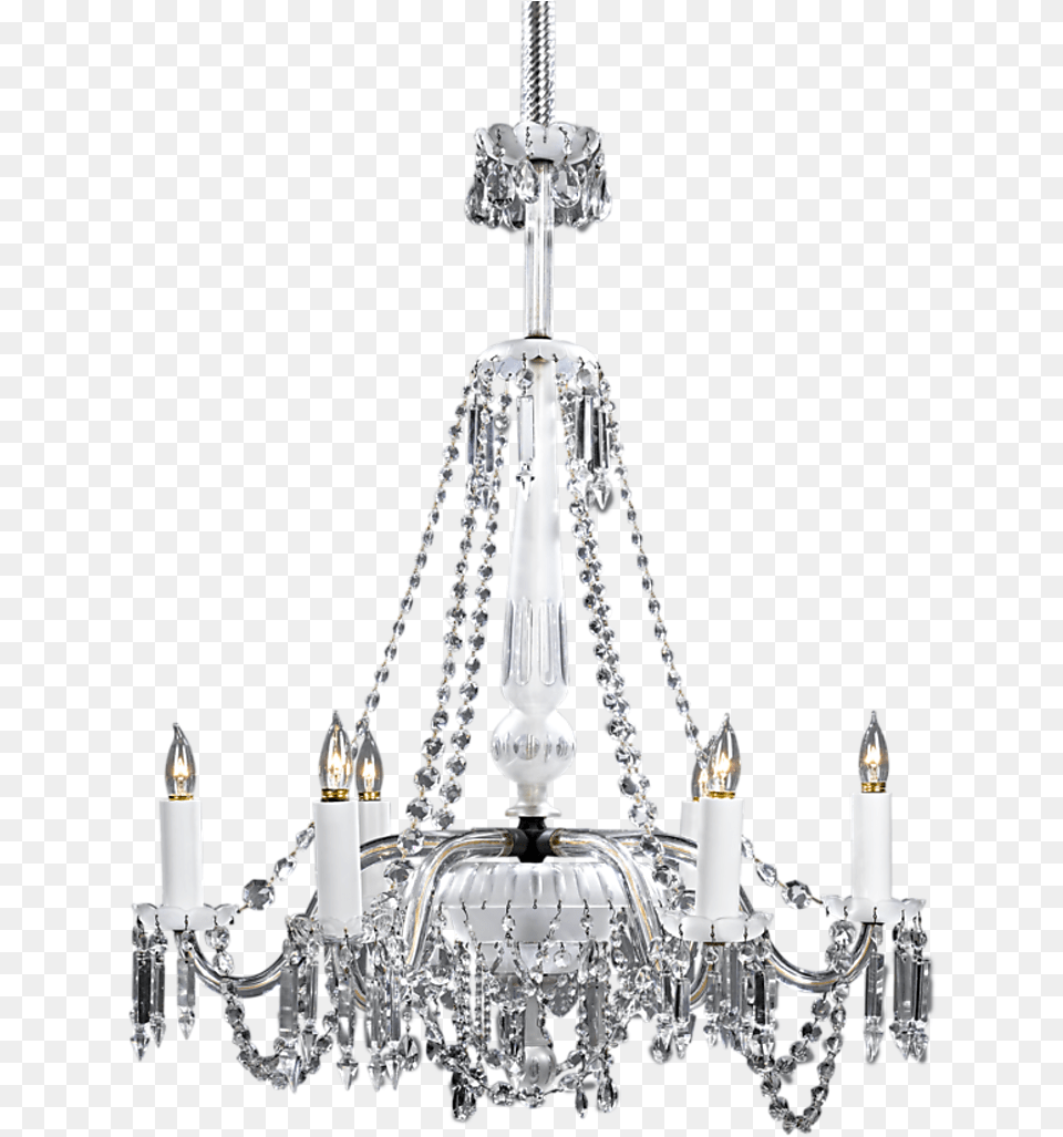 Clear Glass Chandelier, Lamp Png
