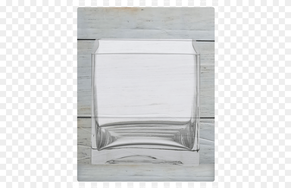 Clear Glass Cube Modern Vase Amp Gift Cys 6quot Square Glass Vase, Jar, Pottery Png Image