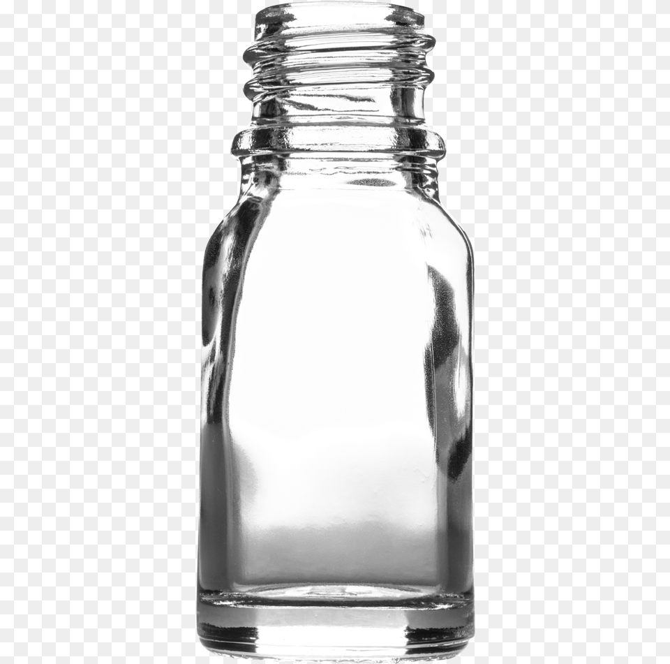Clear Glass Dropper Bottle Photo Square Glass Bottle Transparent Background, Jar, Shaker Png Image