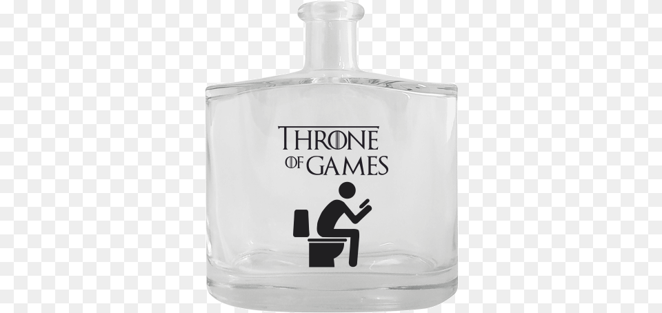 Clear Glass Hip Flask 500 Ml With Printing Throne Of Games Game Of Thrones, Bottle, Boy, Child, Male Free Transparent Png
