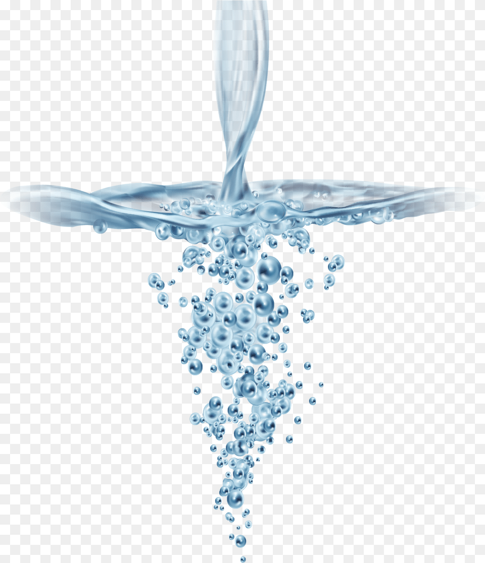 Clear Glass Water Droplet, Chandelier, Lamp Free Png Download