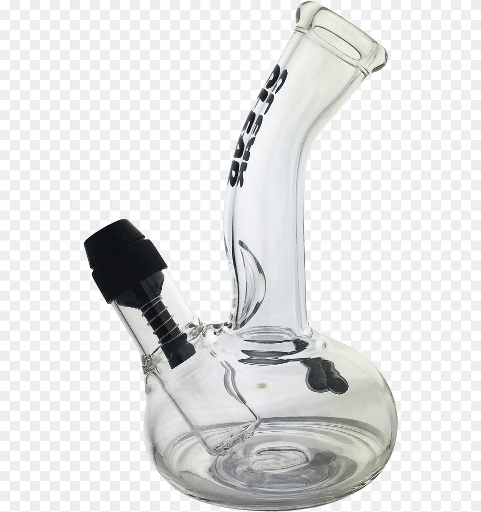 Clear It Bubble Bong Spring Loadedclass, Jar, Glass, Smoke Pipe Free Png Download