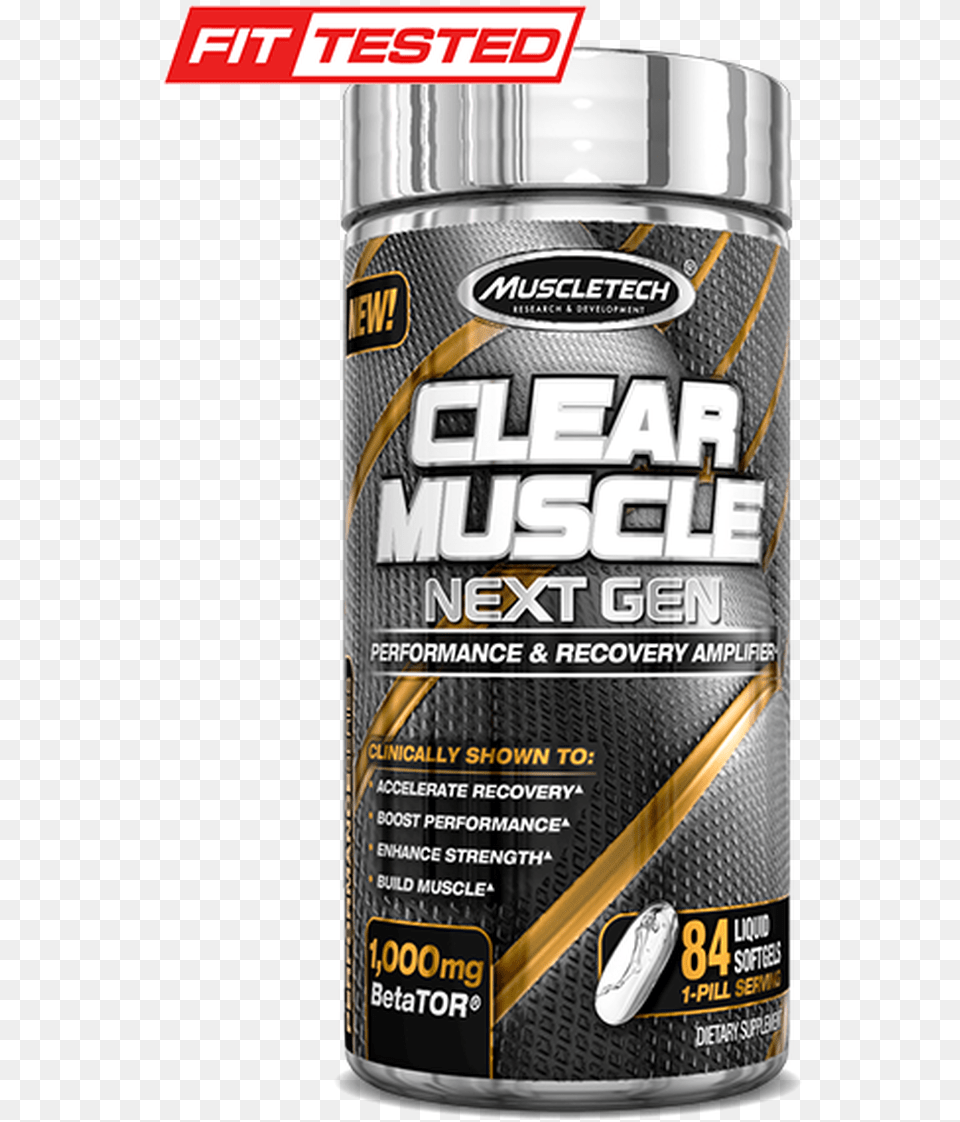 Clear Muscle Next Gen Steps Gold Greatest Hits, Can, Tin Free Transparent Png