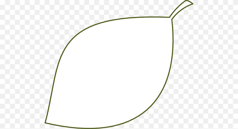 Clear Outline Leaf Clip Art, Plant, Clothing, Hat, Food Free Transparent Png