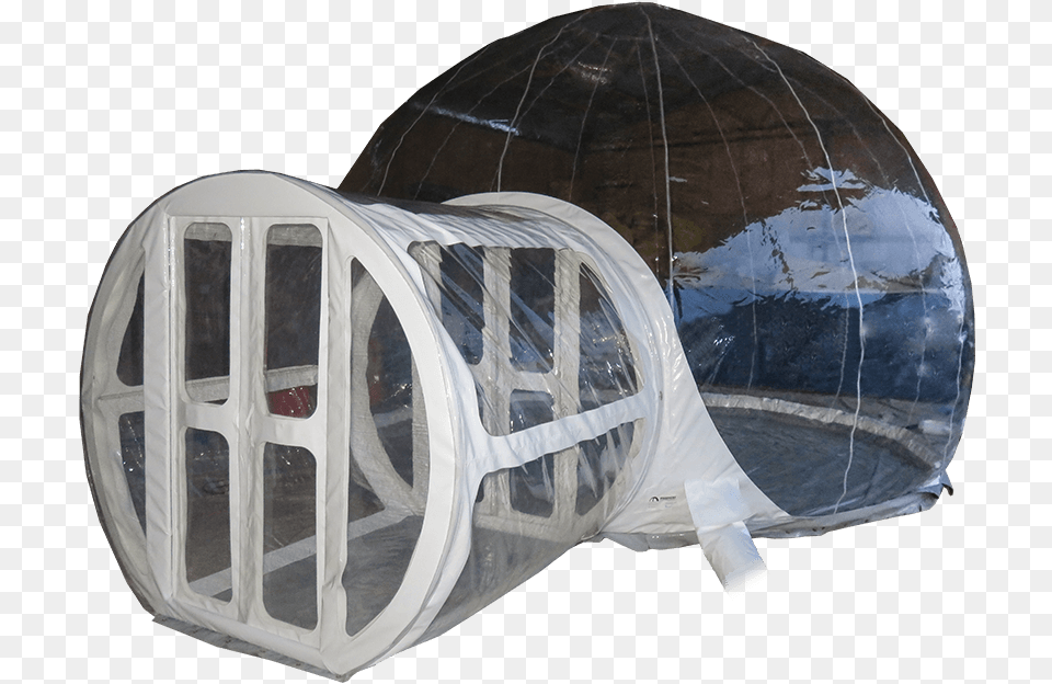 Clear Pvc Bubble With Tunnel Tent, Sphere, Mosquito Net Free Png