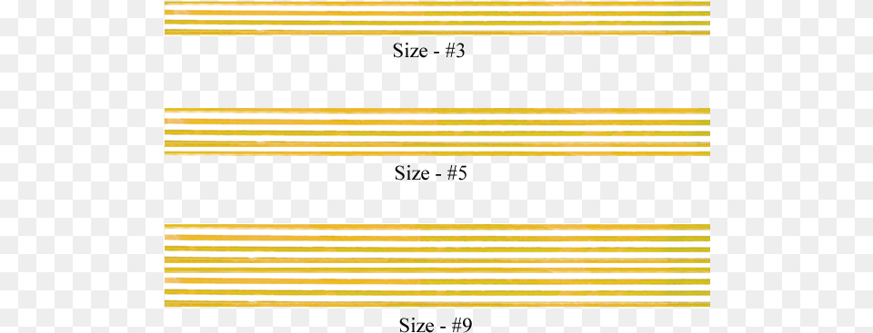 Clear Ribbon With Stripes Gold 5 Yd Gold, Home Decor, Pattern Free Png Download