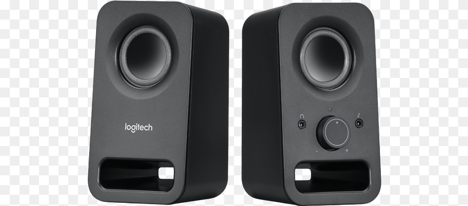 Clear Stereo Sound Speakers Logitech Z150 Speakers Black, Electronics, Speaker Png Image