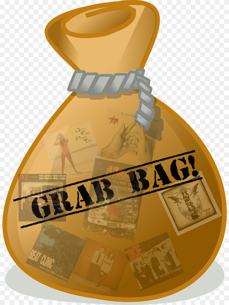 Clearance Sale Grab Bag, Person, Clothing, Hat, Alcohol Free Png Download