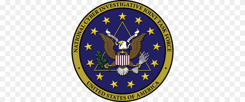 Cleared In Cybercrime Probe Innocent Granddad Sees Cyber Crime Department Usa, Badge, Emblem, Logo, Symbol Free Png