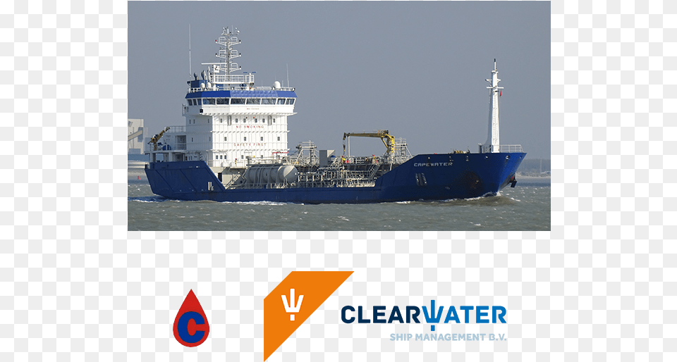 Clearwater Ship Management Fleet Solutions Clearvision Oil Tanker, Boat, Transportation, Vehicle, Watercraft Free Png