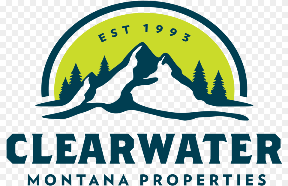 Clearwatermtproperties Logo Greenbackground Deal Lx, Vegetation, Plant, Tree, Outdoors Png Image