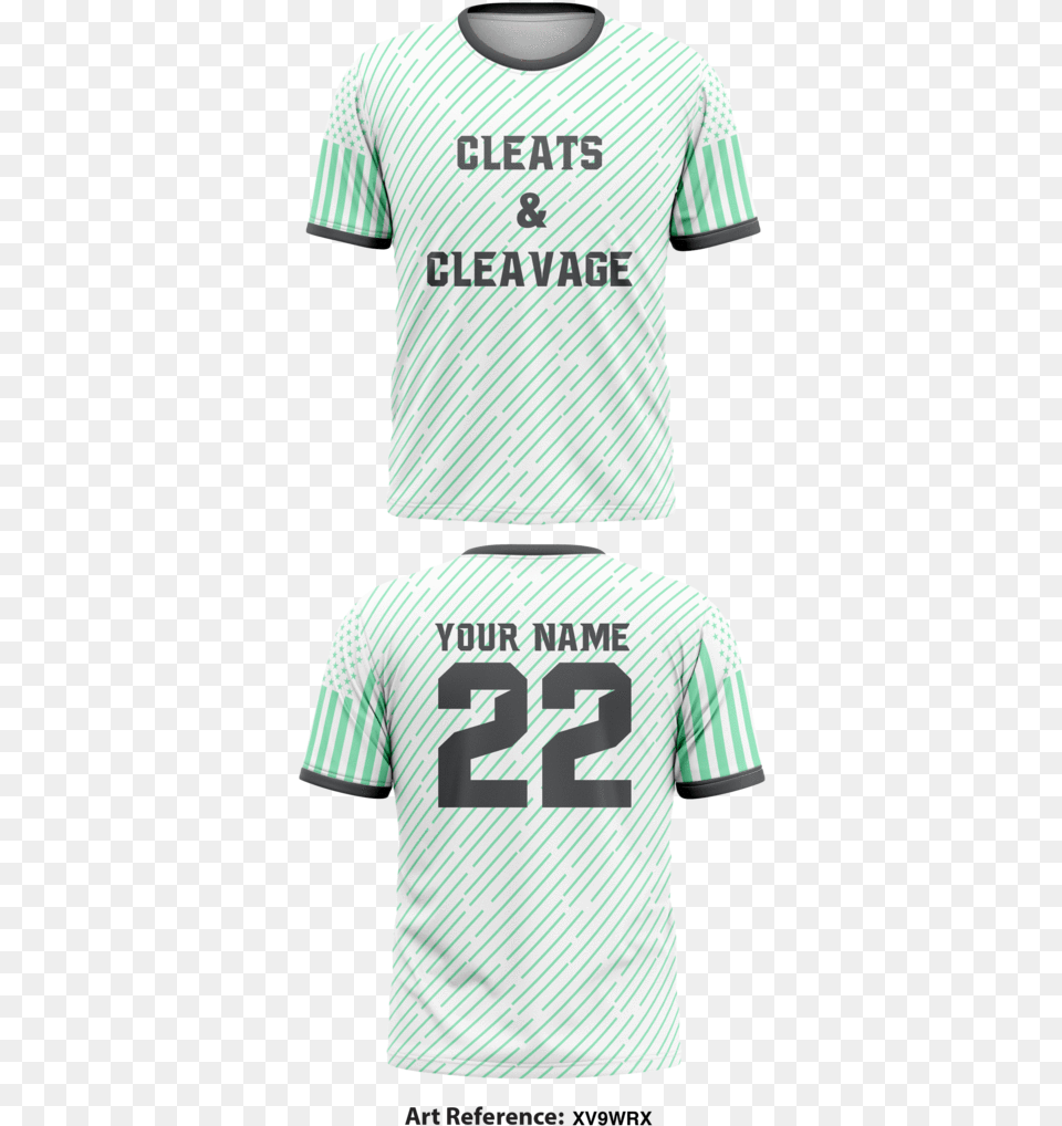 Cleats Cleavage Number, Clothing, Shirt, T-shirt, Jersey Png