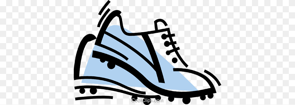 Cleats Royalty Vector Clip Art Illustration, Clothing, Footwear, Shoe, Sneaker Free Transparent Png