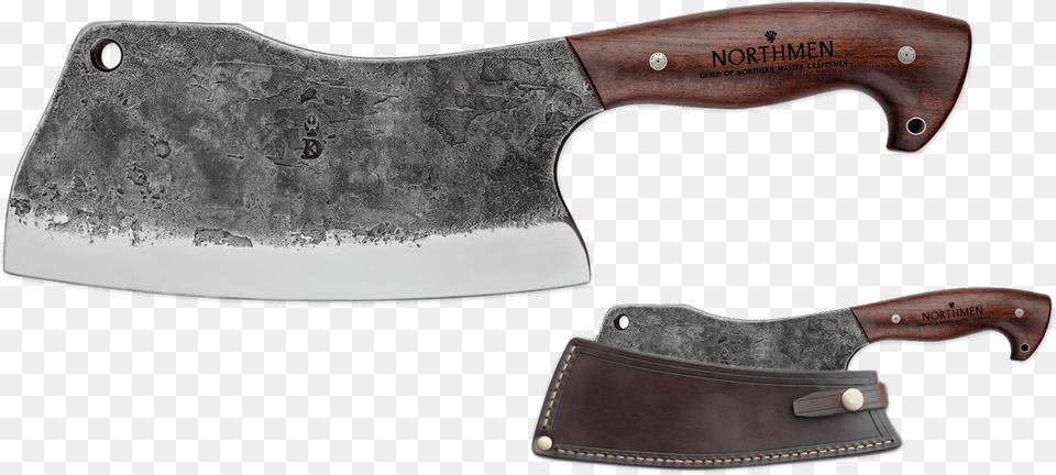 Cleaver Detailed Butchers Knife Set, Weapon, Blade, Device, Dagger Png Image