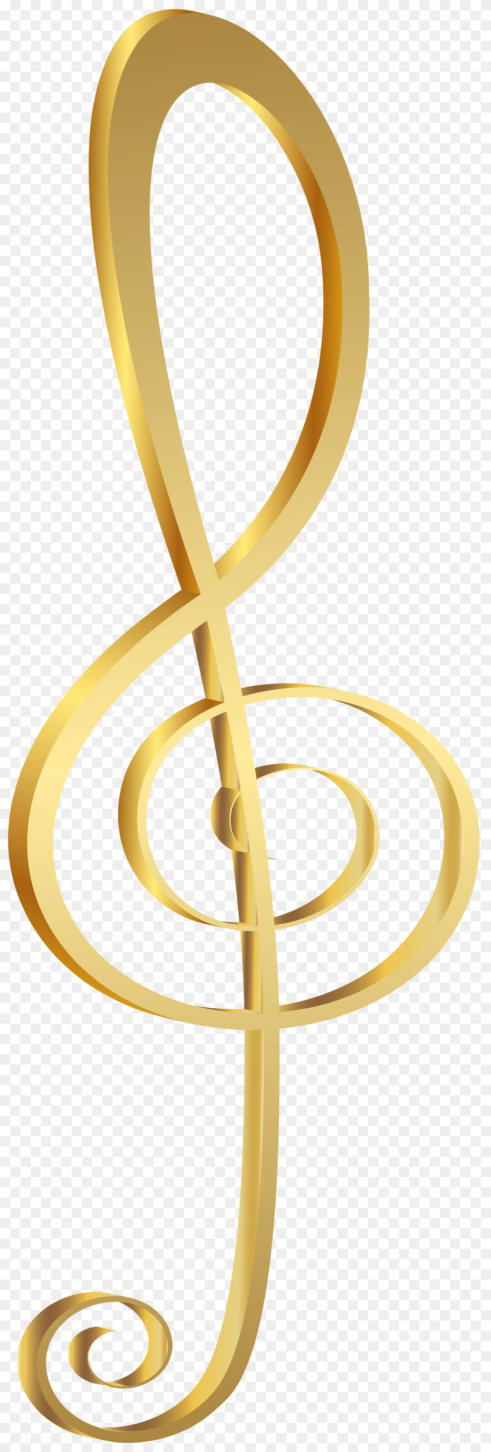 Clef, Cross, Symbol, Gold, Text Free Transparent Png