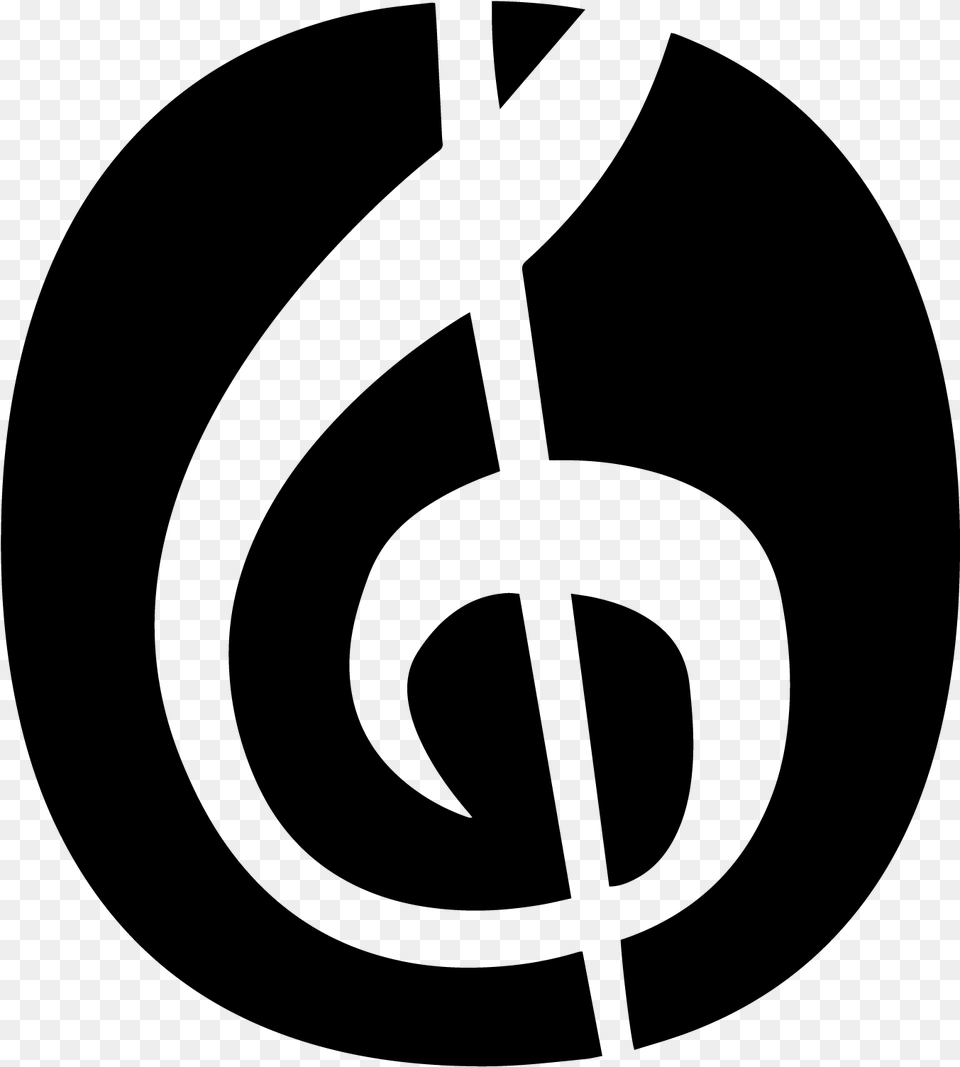 Clef, Gray Free Transparent Png