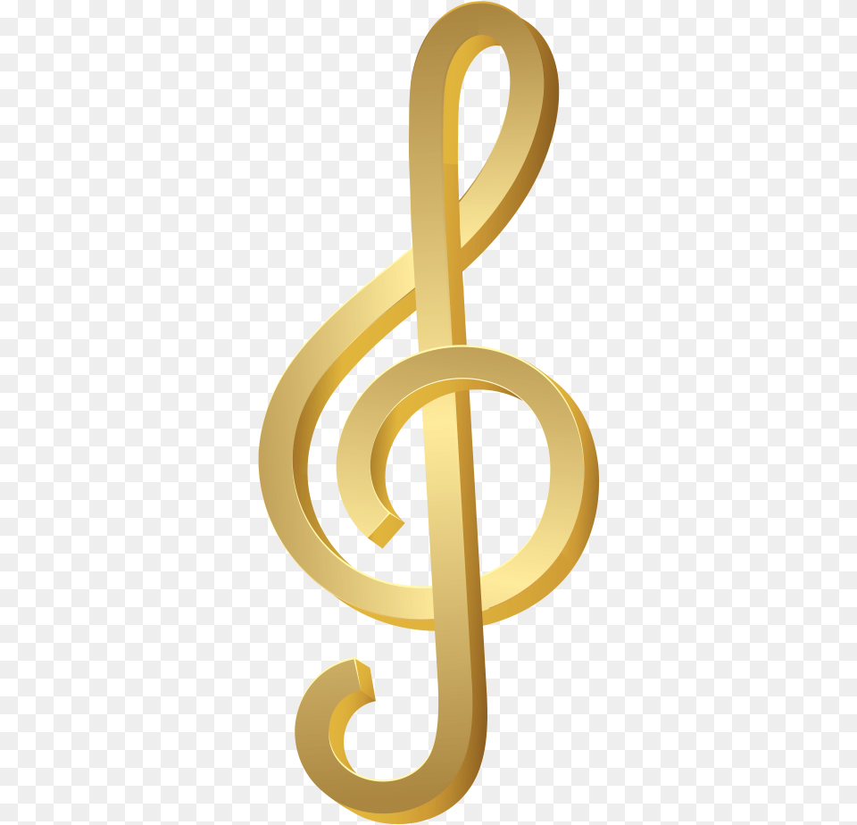 Clef And Vectors For Gold Treble Clef Clipart, Alphabet, Ampersand, Symbol, Text Png