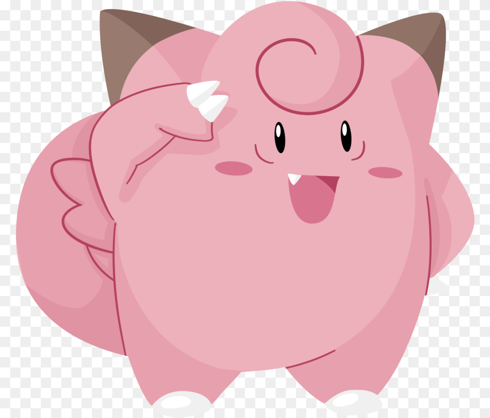 Clefairy 3d, Piggy Bank, Baby, Person Free Png
