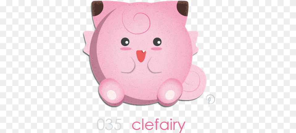 Clefairy So Stuffed Toy, Piggy Bank Free Transparent Png