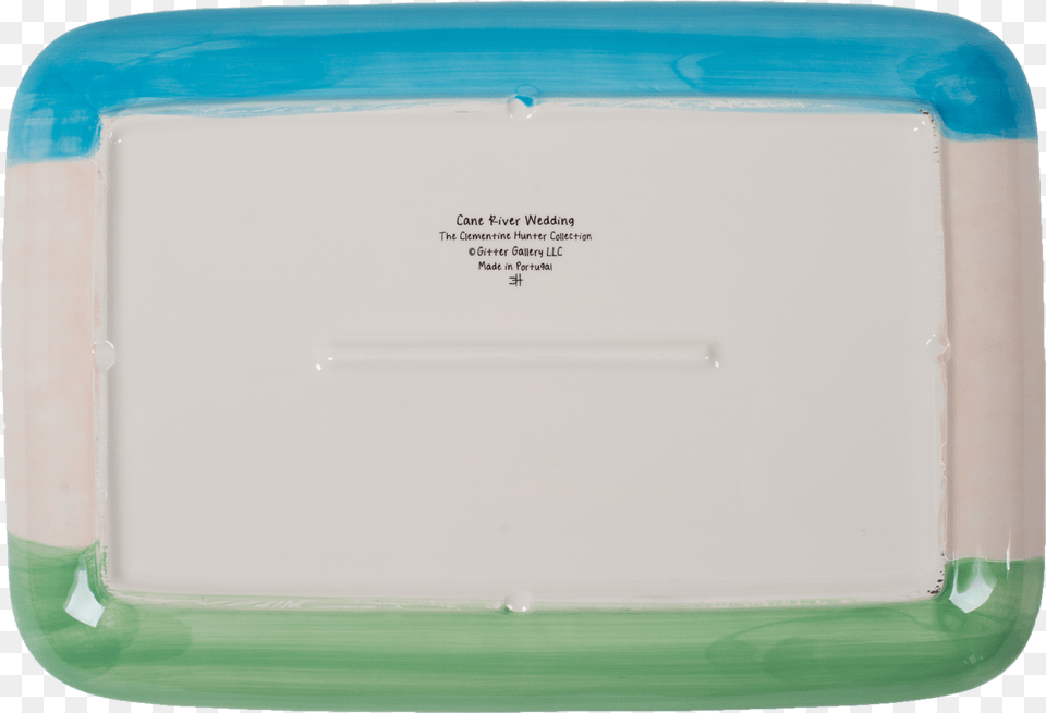 Clementine Hunter Cane River Wedding Rectangular Platter Cooler, Art, Porcelain, Pottery, Hot Tub Png Image