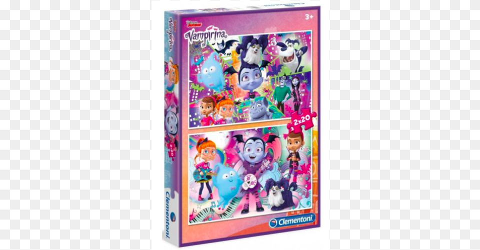 Clementoni Puzzle Vampirina Vampirina Puzzle, Doll, Toy, Figurine, Baby Free Png Download