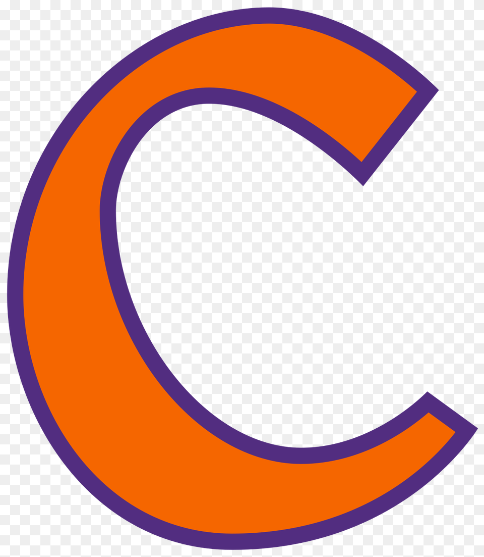 Clemson Baseball Cap Logo Clemson Tigers C Logo, Symbol, Disk Free Png