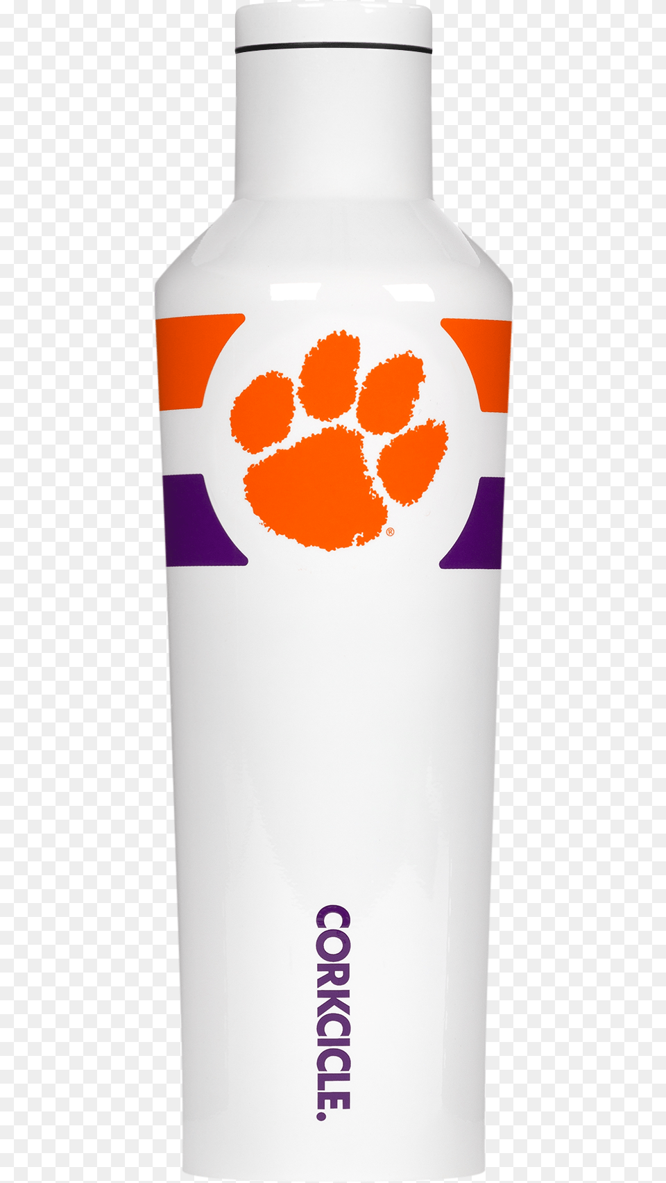 Clemson Gym Stripe 16oz Bottle, Shaker Png Image