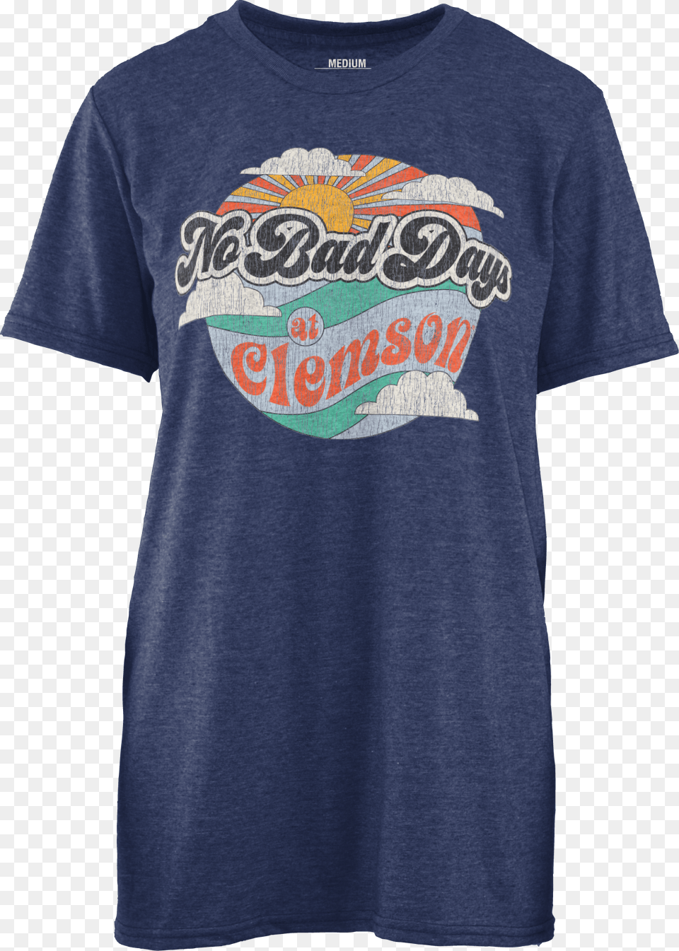 Clemson No Bad Days Short Sleeve T Shirtclass Lazyload Boat, T-shirt, Clothing, Long Sleeve, Person Png