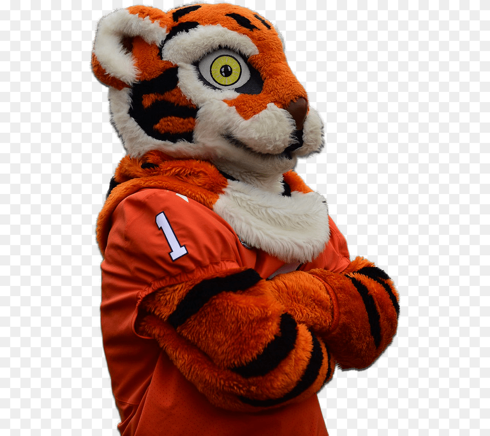 Clemson Tiger Mascot, Baby, Person Png Image