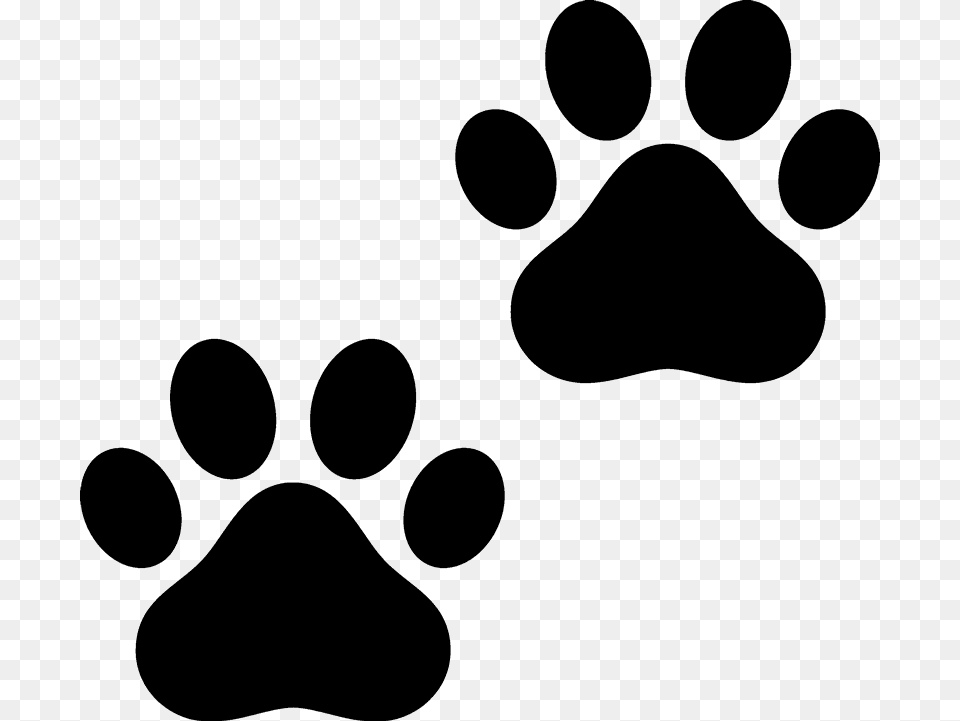 Clemson Tiger Paw Print Cat Paw Transparent Background, Footprint Png Image