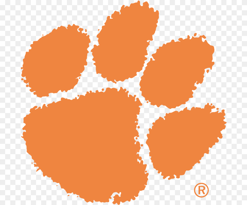 Clemson Tigers Logo Clemson Tiger Paw, Food, Fried Chicken, Nuggets, Person Png Image