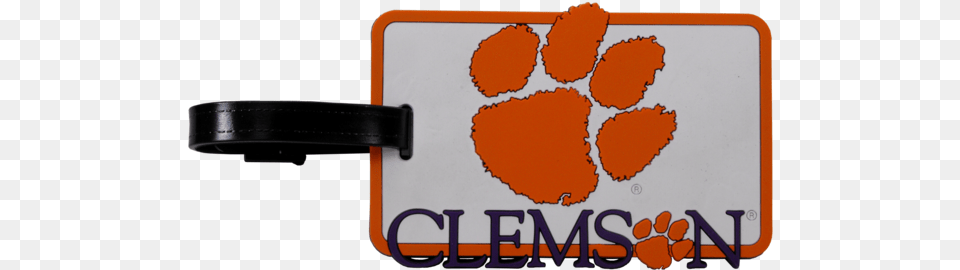 Clemson University Bag Tag Aminco Ncaa Clemson Tigers Soft Bag Tag, Accessories Free Png