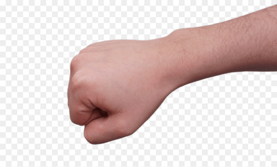 Clenched Fist And Forearm, Body Part, Hand, Person, Wrist Free Png