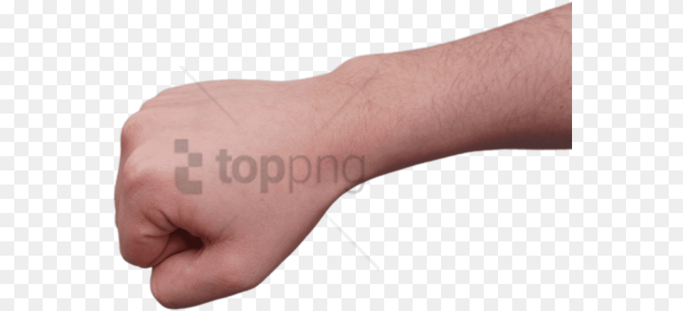 Clenched Fist And Forearm Transparent Real Fist, Body Part, Hand, Person, Wrist Free Png