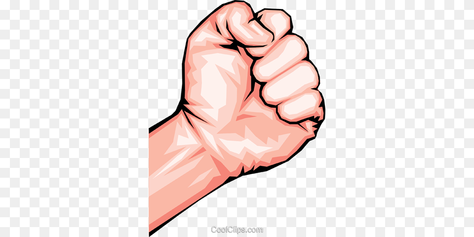 Clenched Fist Royalty Free Vector Clip Art Illustration, Body Part, Hand, Person, Wrist Png Image