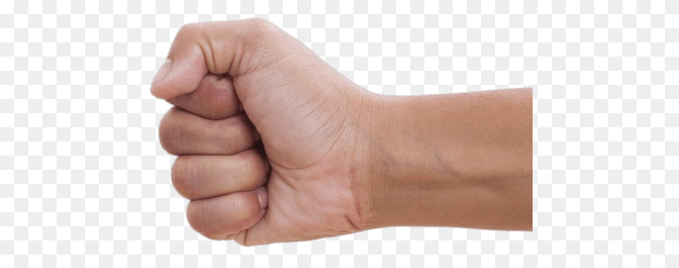 Clenched Fist To The Left, Body Part, Hand, Person, Wrist Png