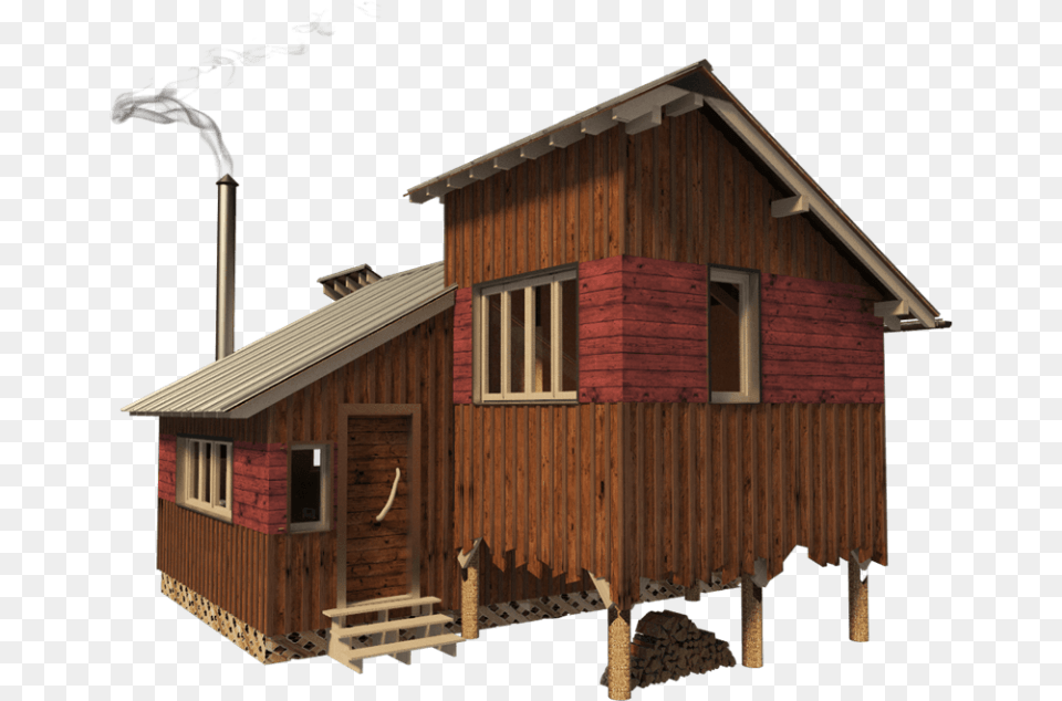 Clerestory House Plans Thelma Wooden House Plans Lake Log Cabin, Architecture, Shack, Rural, Outdoors Png