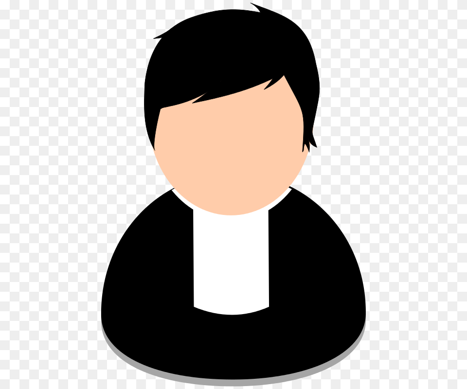 Clergy Pastor Priest Clip Art, Head, Person, Body Part, Hand Png