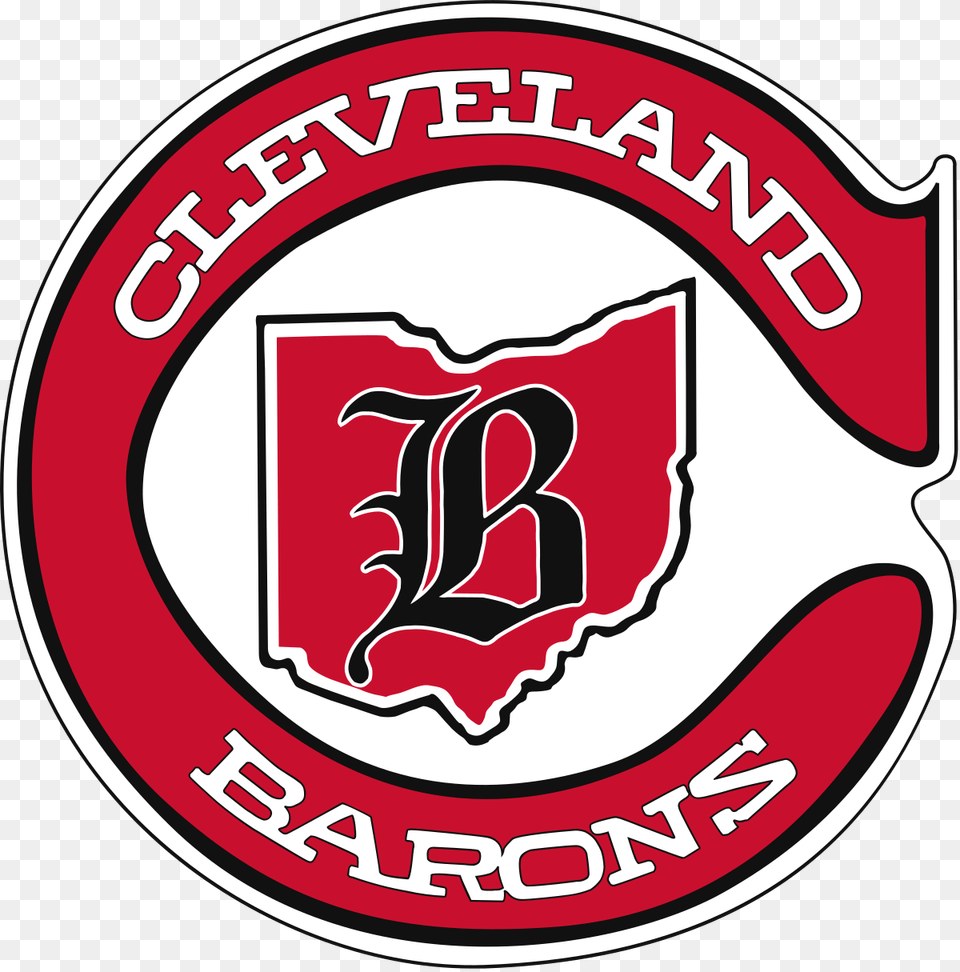 Cleveland Barons Hockey Logo, Emblem, Symbol, Food, Ketchup Free Transparent Png