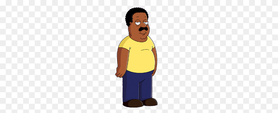 Cleveland Brown Family Guy Family Guy And Adult, Person, Clothing, T-shirt, Face Png Image