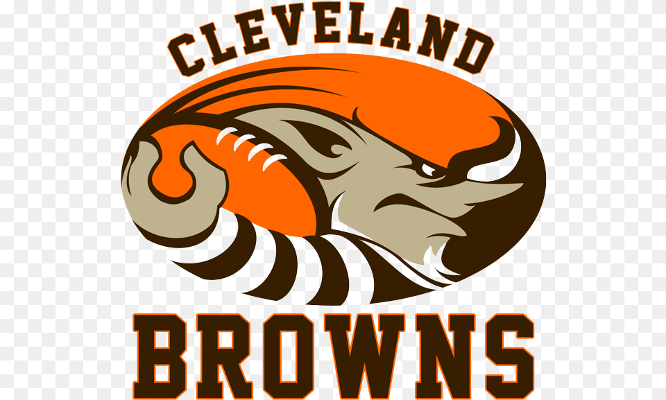 Cleveland Browns Clipart Cleveland Browns Nfl Logo, Person Free Transparent Png