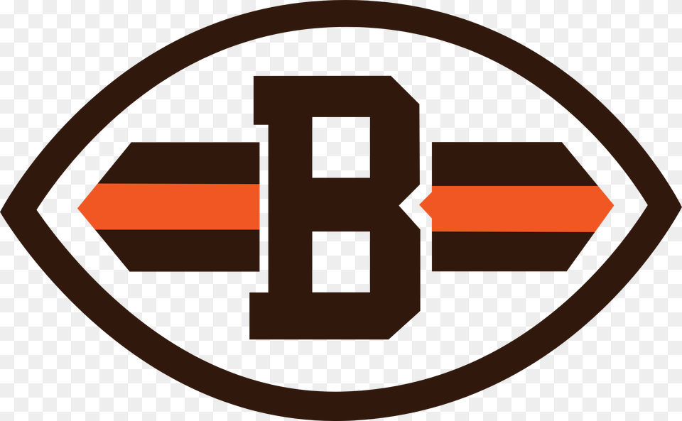 Cleveland Browns Logo, Cross, Symbol, Firearm, Gun Free Png Download
