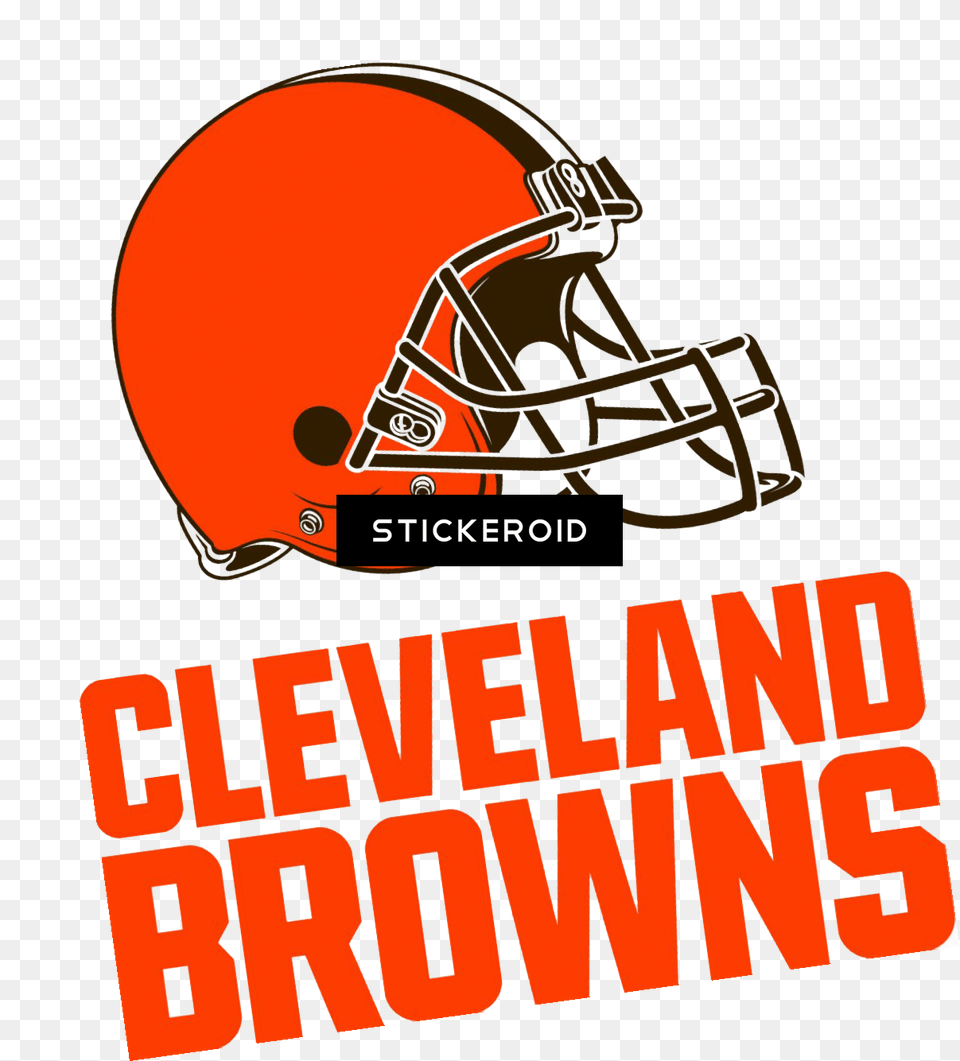 Cleveland Browns Logo Steelers Helmet, American Football, Sport, Football, Playing American Football Free Png Download