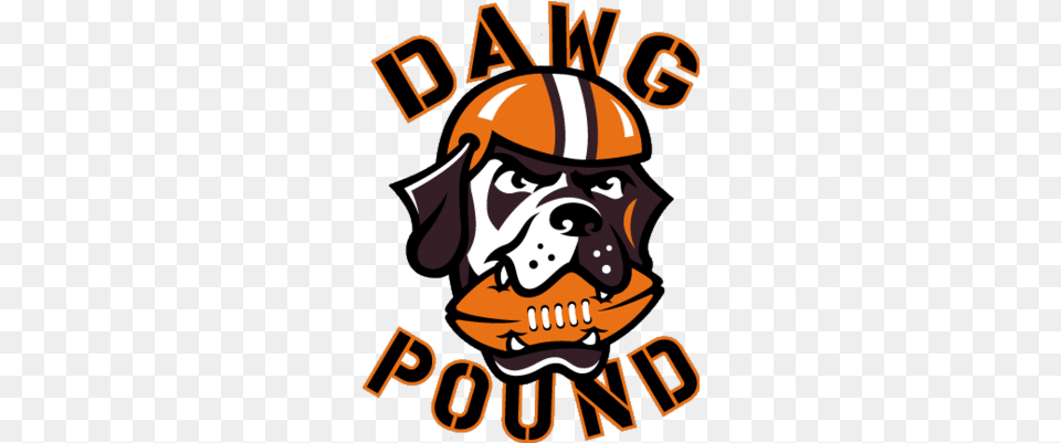 Cleveland Browns Logo Transparent Cleveland Browns Dog Pound, Helmet, Baby, Person, American Football Png