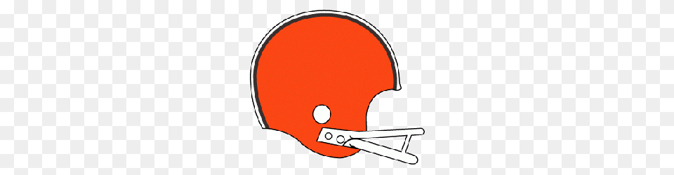 Cleveland Browns Primary Logo Sports Logo History, Helmet, American Football, Football, Person Free Png